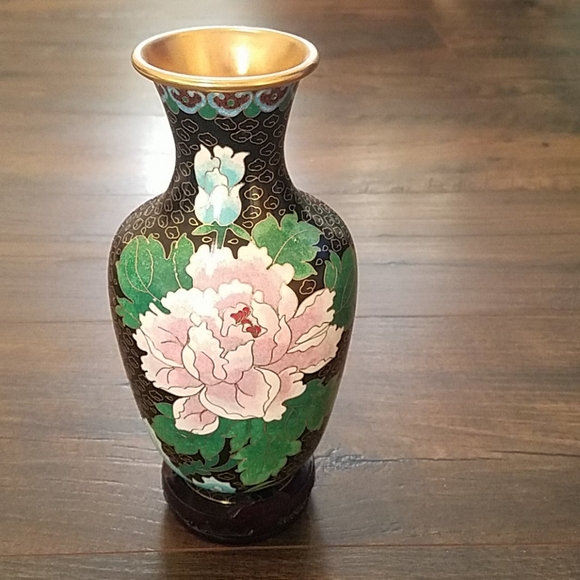 Painted Flower Vase - Picture 1 of 5